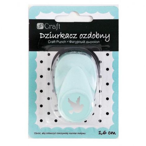 Dziurkacz ozdobny dpCraft 1,6cm Gołąb 2